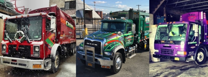 Crown Waste Corp Trucks | Waste and Recycling Workers Week Sponsor