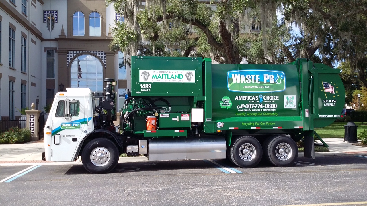 Truck / Vehicle Waste Pro Waste and Recycling Workers Week