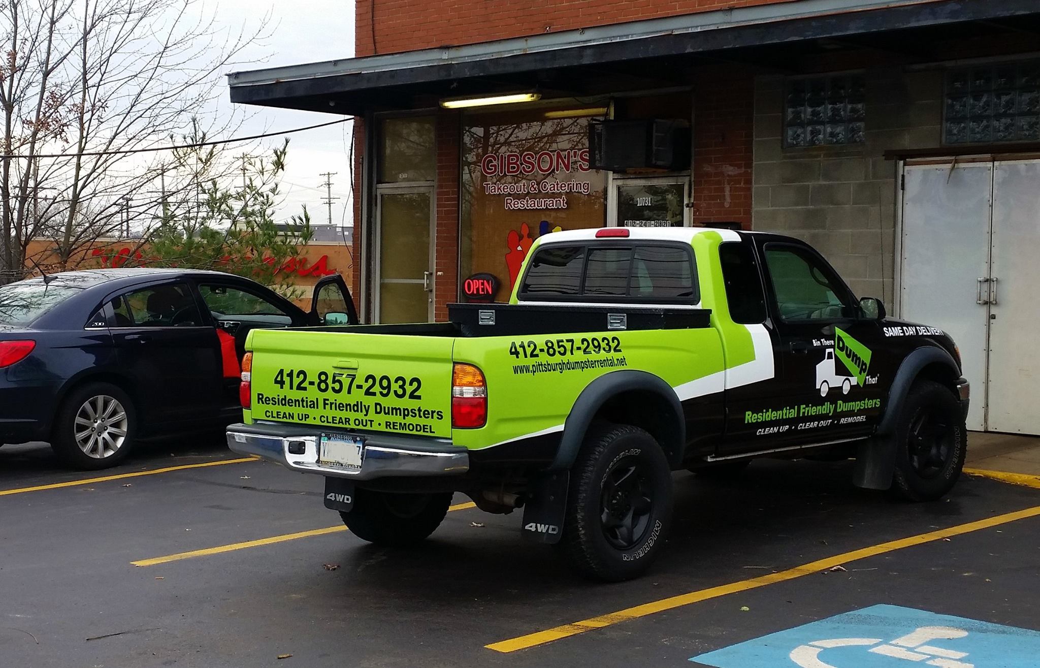 Truck / Vehicle Bin There Dump That Pittsburgh Waste and Recycling