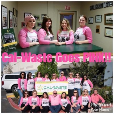 Breast Cancer Awareness - Kicking Breast Cancer to the Curb - Waste and  Recycling Workers Week
