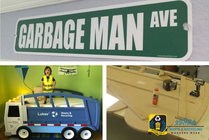 Order the Best Kid's Garbage Truck Bed - Waste & Recycling Workers Week
