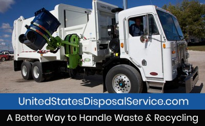 United States Disposal Service Residential Truck