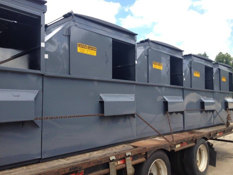 Side Door 8 Yard Commercial Dumpsters For Sale Jacksonville, Florida