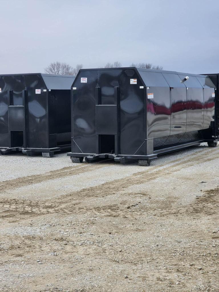 40 Yard Compactor Receiver Containers Tampa, Florida Waste and