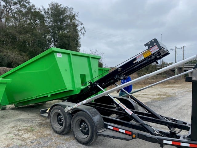 Roll Off Dumpster Trailer - Gooseneck | St. Louis, Missouri - Waste and ...